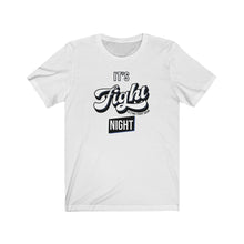 Load image into Gallery viewer, It&#39;s Fight Night T-Shirt, Blue Accent
