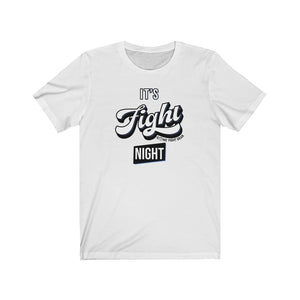 It's Fight Night T-Shirt, Blue Accent