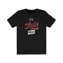 Load image into Gallery viewer, It&#39;s Fight Night T-Shirt - Red Outline
