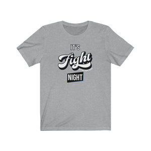 It's Fight Night T-Shirt, Blue Accent