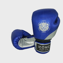 Load image into Gallery viewer, Blue Metallic Training Gloves
