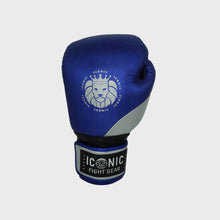 Load image into Gallery viewer, Blue Metallic Training Gloves
