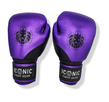 Load image into Gallery viewer, Purple Metallic Training Gloves
