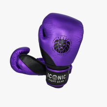 Load image into Gallery viewer, Purple Metallic Training Gloves
