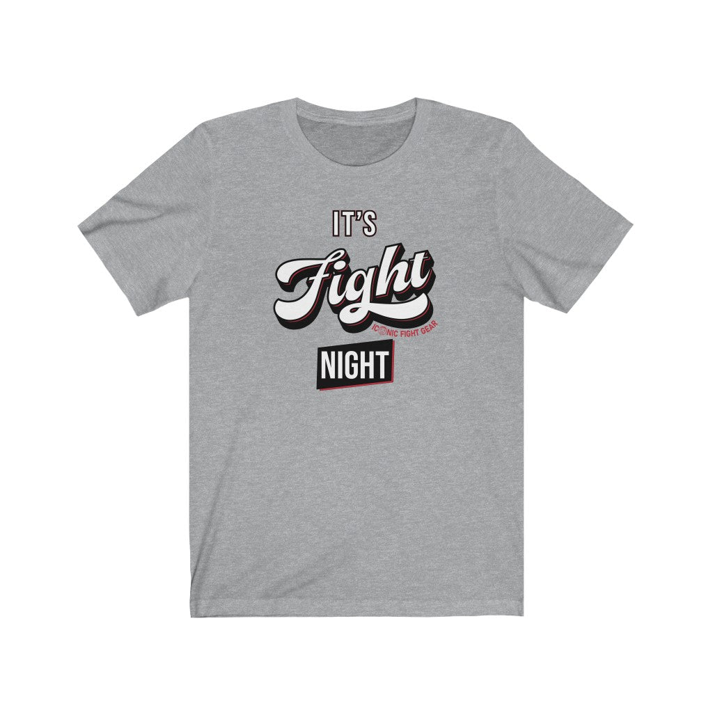 It's Fight Night Tshirt - Red Accent