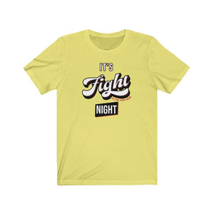 It's Fight Night Tshirt - Red Accent