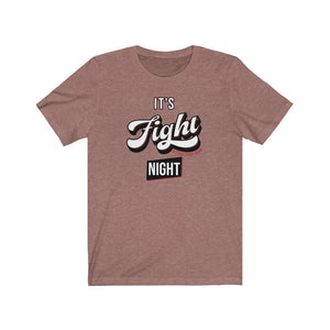 It's Fight Night Tshirt - Red Accent